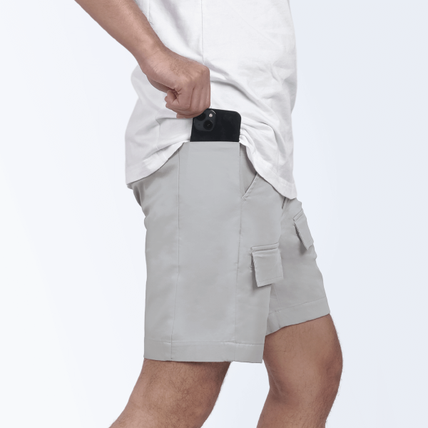 Men Thylacine Cargo Shorts Grey 02