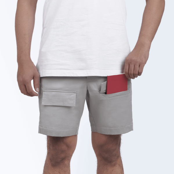 Men Thylacine Cargo Shorts Grey 05